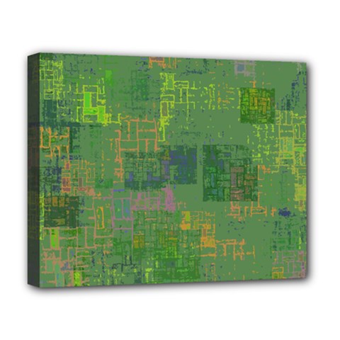 Abstract Art Deluxe Canvas 20  X 16   by ValentinaDesign