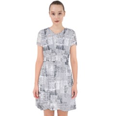 Abstract Art Adorable In Chiffon Dress by ValentinaDesign
