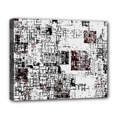 Abstract Art Deluxe Canvas 20  X 16   by ValentinaDesign