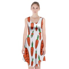 Fruit Vegetable Carrots Racerback Midi Dress by Mariart