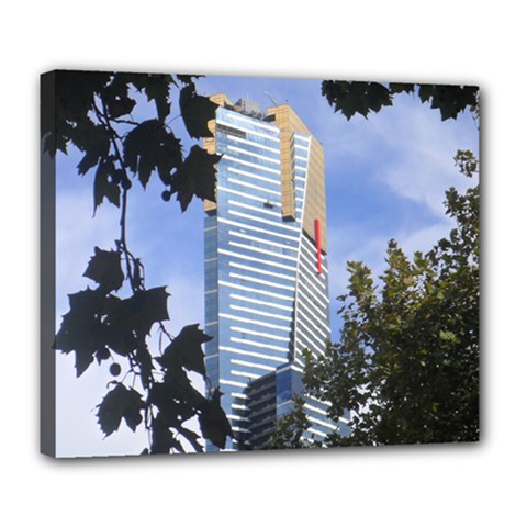 Photo By Julie Grimshaw Deluxe Canvas 24  X 20  (framed) by JULIEGEESCOLLECTABLES