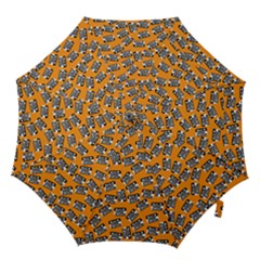 Pattern Halloween  Hook Handle Umbrellas (medium) by iCreate
