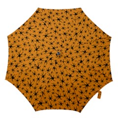 Pattern Halloween Black Spider Icreate Hook Handle Umbrellas (medium) by iCreate