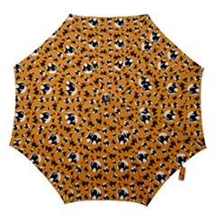 Pattern Halloween Black Cat Hissing Hook Handle Umbrellas (large) by iCreate