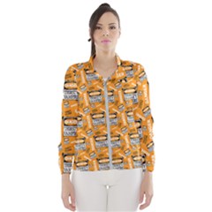 Halloween Thirsty Vampire Signs Wind Breaker (women) by iCreate