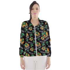 Halloween Ghoul Zone Icreate Wind Breaker (women) by iCreate