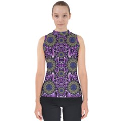 Flowers From Paradise In Fantasy Elegante Shell Top by pepitasart