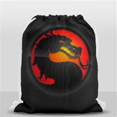 Dragon Drawstring Bag (small) by Celenk