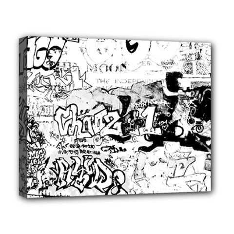 Graffiti Deluxe Canvas 20  X 16   by Valentinaart