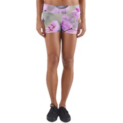 Spring Bird Bird Spring Robin Yoga Shorts by Celenk