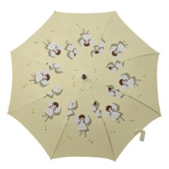 Christmas Angels  Hook Handle Umbrellas (medium) by Valentinaart