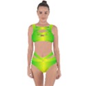 Pattern Bandaged Up Bikini Set  View1