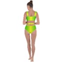 Pattern Bandaged Up Bikini Set  View2