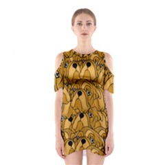 Bulldogge Shoulder Cutout One Piece by gasi