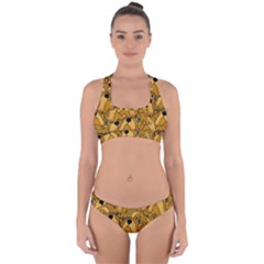 Bulldogge Cross Back Hipster Bikini Set by gasi