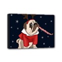 Pug Xmas Mini Canvas 7  x 5  View1