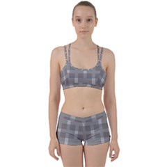 Gray Designs Transparency Square Women s Sports Set by Celenk