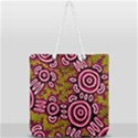 Aboriginal Art - You Belong Full Print Rope Handle Tote (Large) View2