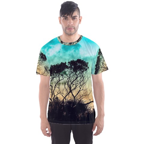 Trees Branches Branch Nature Men s Sports Mesh Tee by Celenk