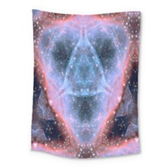 Sacred Geometry Mandelbrot Fractal Medium Tapestry by Celenk