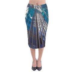 Architecture Skyscraper Midi Pencil Skirt by Celenk