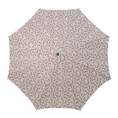 Candy Cane Golf Umbrellas by patternstudio