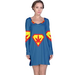 Super Dealer Long Sleeve Nightdress by PodArtist
