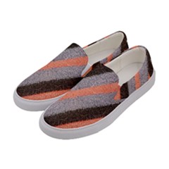 Fabric Textile Texture Surface Women s Canvas Slip Ons by Celenk
