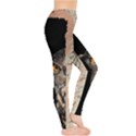 Owl Hiding Peeking Peeping Peek Leggings  View4