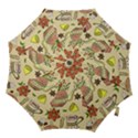 Colored Afternoon Tea Pattern Hook Handle Umbrellas (Small) View1