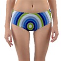 Oracle 01 Reversible Mid-Waist Bikini Bottoms View1