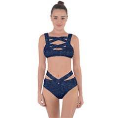 Sci Fi Tech Circuit Bandaged Up Bikini Set  by jumpercat