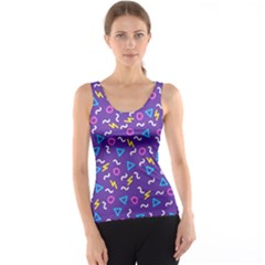 Retro Wave 1 Tank Top by jumpercat