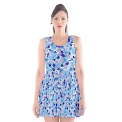 Gardenia Cold Scoop Neck Skater Dress by jumpercat