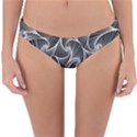 Fractal Sketch Dark Reversible Hipster Bikini Bottoms View3
