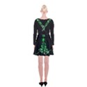 Christmas Tree Background Suspender Skater Skirt View2