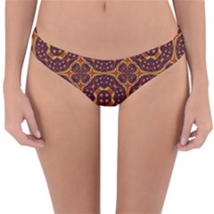 Geometric Pattern Reversible Hipster Bikini Bottoms by linceazul