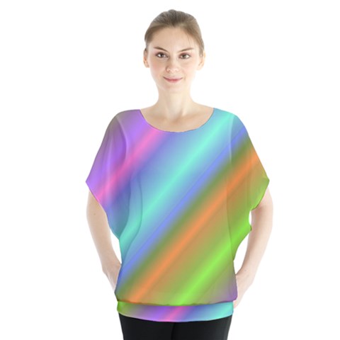 Background Course Abstract Pattern Blouse by BangZart