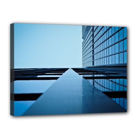 Architecture Modern Building Facade Canvas 16  X 12  by BangZart