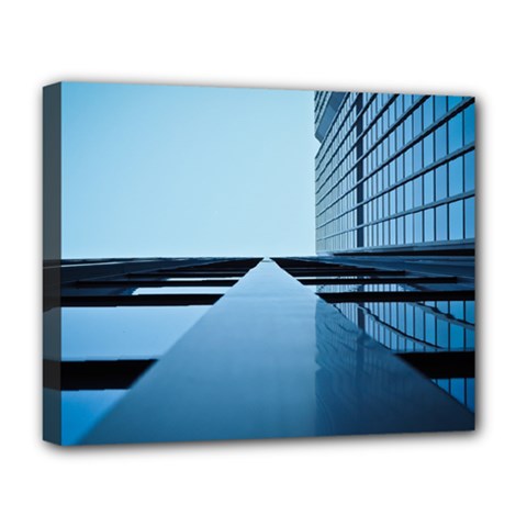 Architecture Modern Building Facade Deluxe Canvas 20  X 16   by BangZart