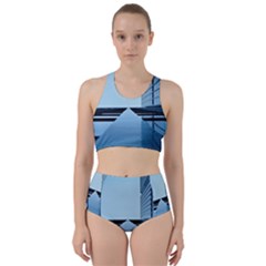 Architecture Modern Building Facade Racer Back Bikini Set by BangZart