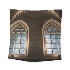 Church Window Church Square Tapestry (small) by BangZart