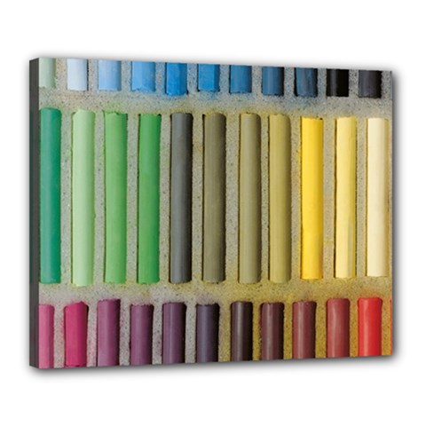 Pastels Cretaceous About Color Canvas 20  X 16  by BangZart