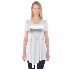 Taboo Short Sleeve Tunic  by Valentinaart