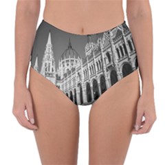 Architecture Parliament Landmark Reversible High-waist Bikini Bottoms by BangZart