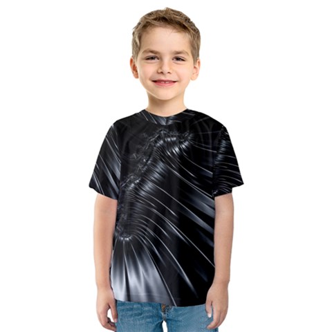 Fractal Mathematics Abstract Kids  Sport Mesh Tee by Celenk