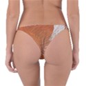 Abstract Lines Background Mess Reversible Bikini Bottom View2