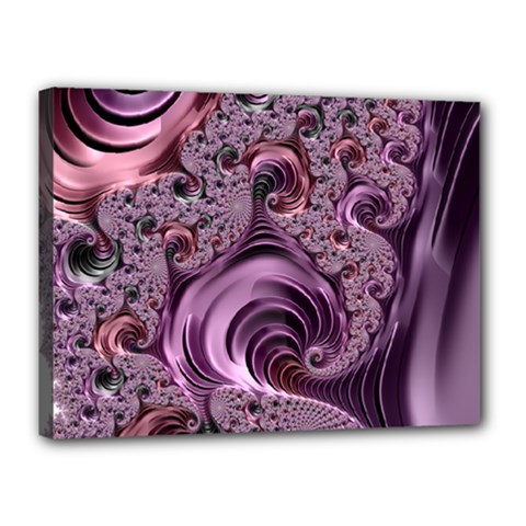 Abstract Art Fractal Canvas 16  X 12  by Celenk