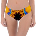 Digital Art Fractal Artwork Flower Reversible Classic Bikini Bottoms View1