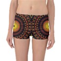 Mandala Psychedelic Neon Reversible Boyleg Bikini Bottoms View3